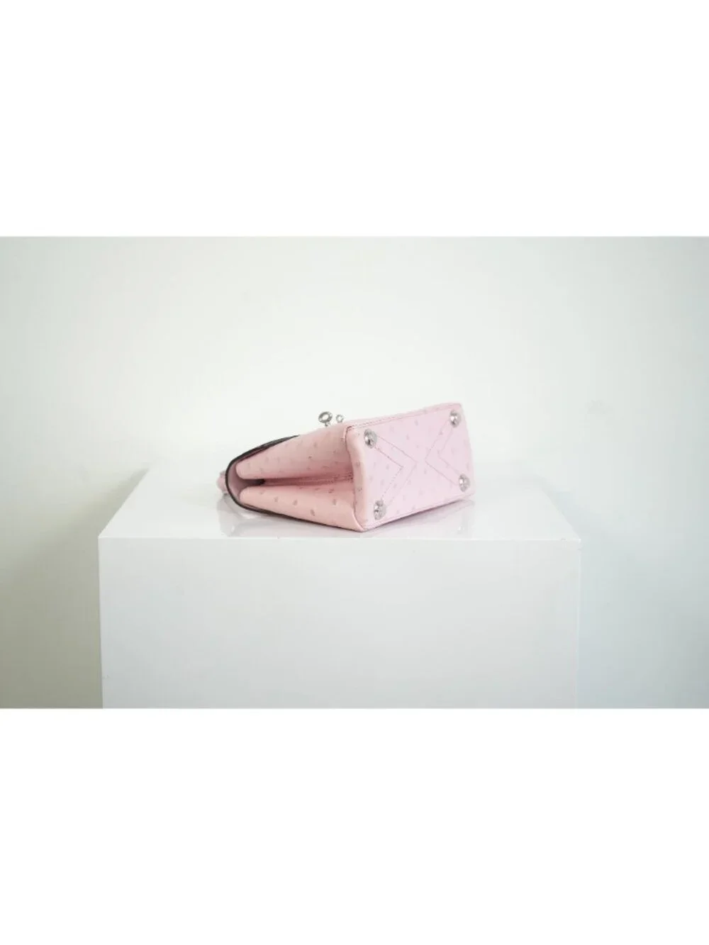 Louis Vuitton Mini Ostrich Rose De Vents ostrich skin